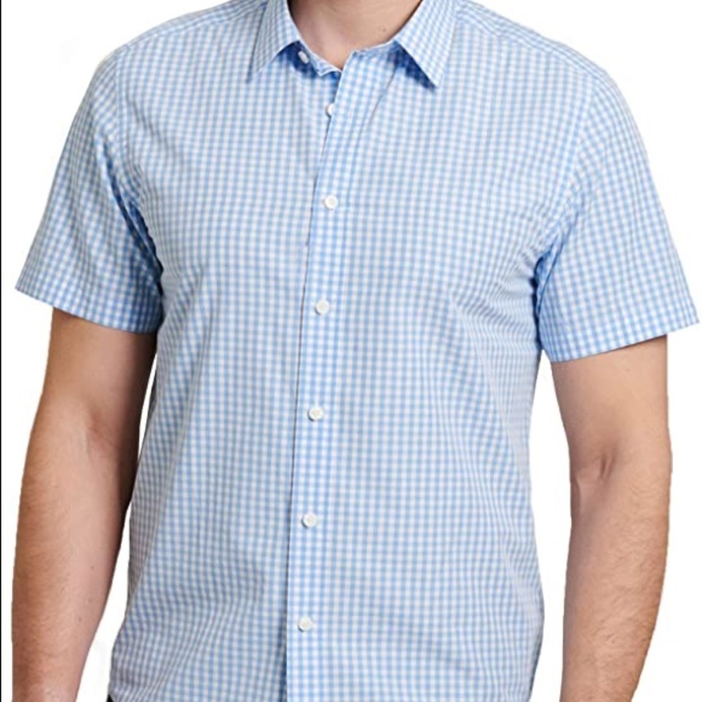 NWOT Men’s UntuckIt Short Sleeve Button Down